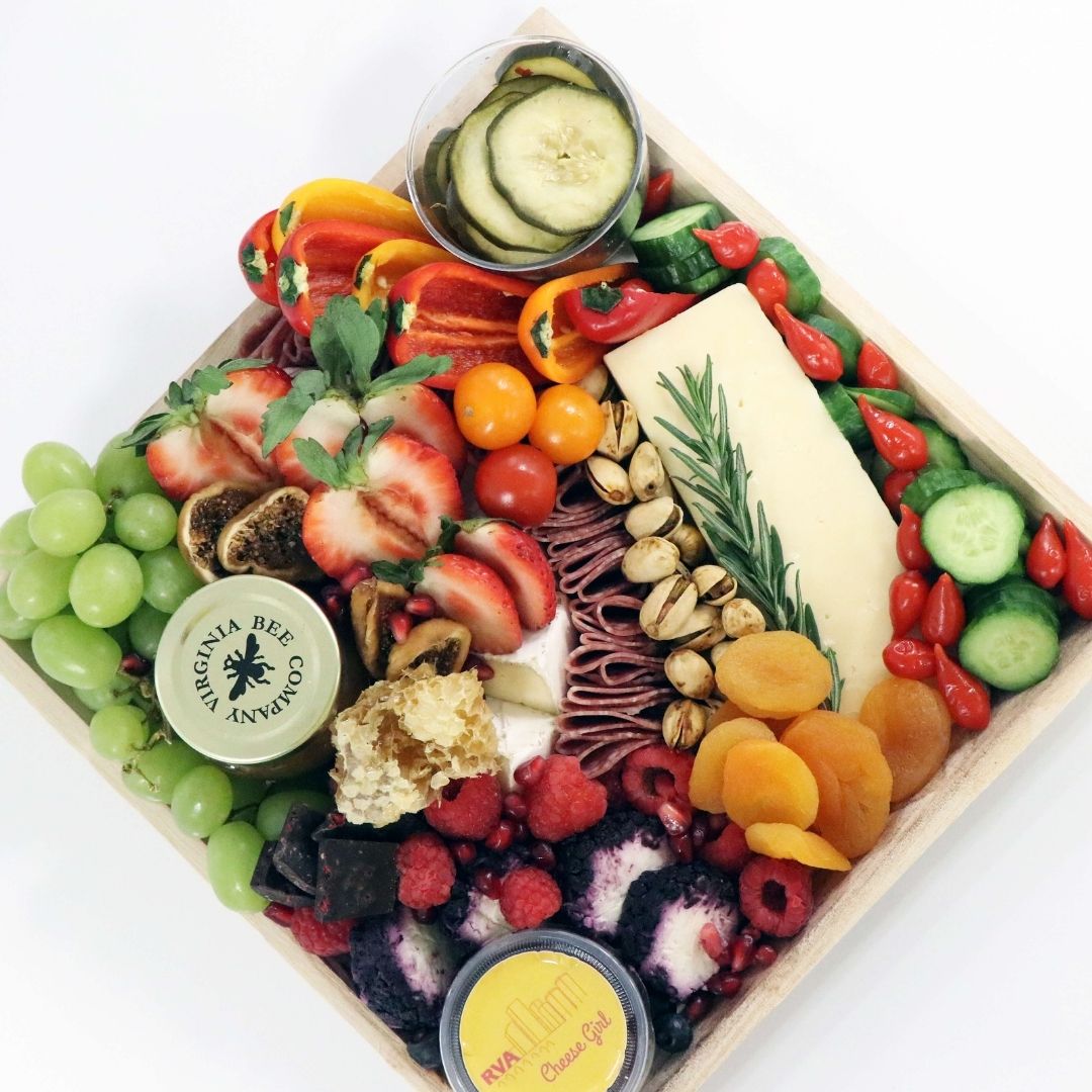 top places to get charcuterie boards delivered to your... Small Board | Charcuterie Delivery Near Me | RVA Cheese Girl